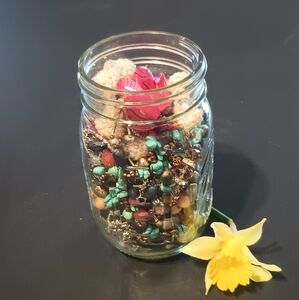 Mystery Jewelry Jar 1lb+ All Wearable